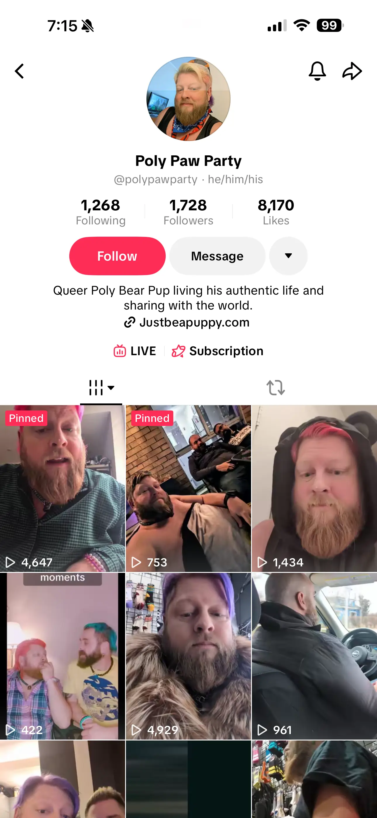 Poly Paw Party - TikTok Creator